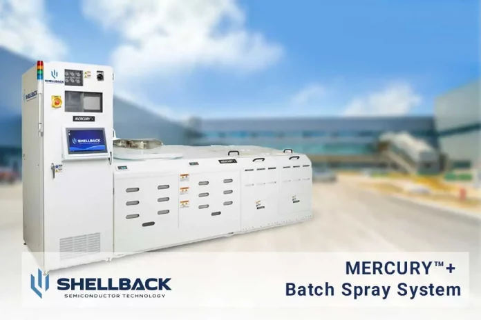 SHELLBACK Ships 1st MERCURY™+ Batch Spray System
